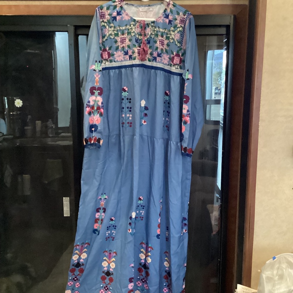 BOHO style full length dress